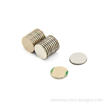 D10x0.6mm 3m adhesive neodymium magnet